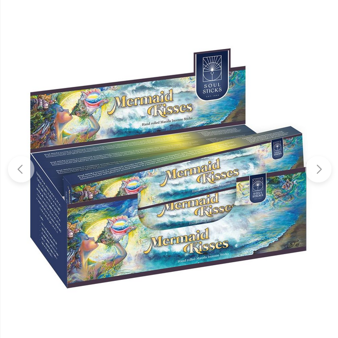 Soul Sticks Mermaid Kisses Natural Incense - HalfMoonMusic