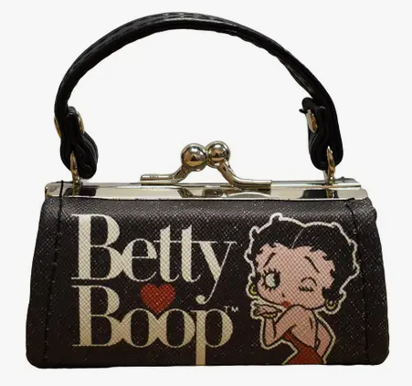 Betty Boop Mini Clasp Purse - HalfMoonMusic