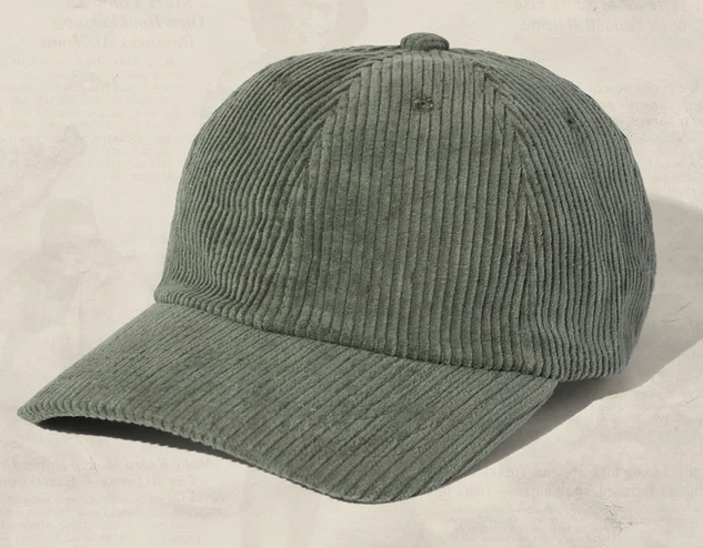 Classic Plain Corduroy Dad Hat - HalfMoonMusic