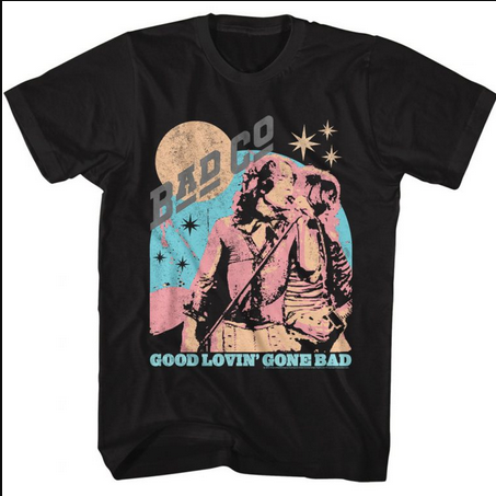 Men's Bad Company Good Luvin' T-Shirt - HalfMoonMusic