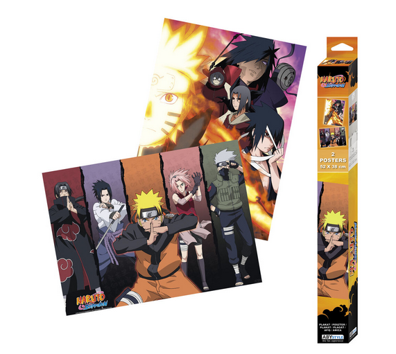 Naruto Shippuden - Konoha - Boxed Poster Set - HalfMoonMusic