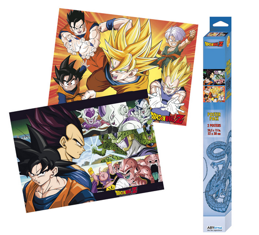 Dragonball Z - Heroes - Boxed Poster Set - HalfMoonMusic