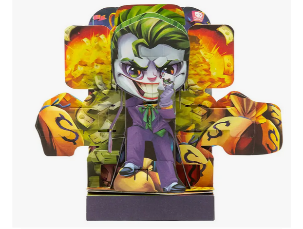 DC Flip-Pop: The Joker Pop-Out Figure & Booklet - HalfMoonMusic