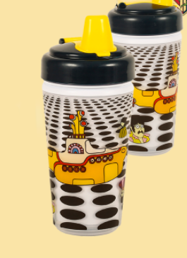 The Beatles Sea of Holes Sippy Cup - HalfMoonMusic