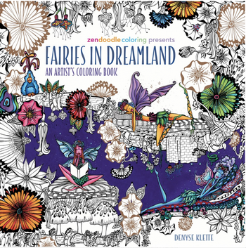 Fairies in Dreamland Coloring Book - HalfMoonMusic