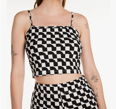 Women's Fun Cropped Cami - HalfMoonMusic