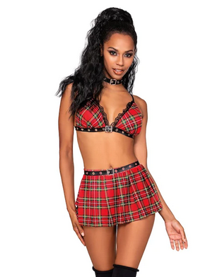 Women's Halloween Costume - Detention Hall Hottie - HalfMoonMusic