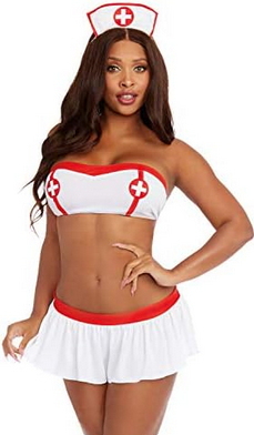 Women's Halloween Costume - Nurse Ivana Spanking - HalfMoonMusic