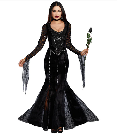 Women's Halloween Costume - Frightfully Beautiful - HalfMoonMusic