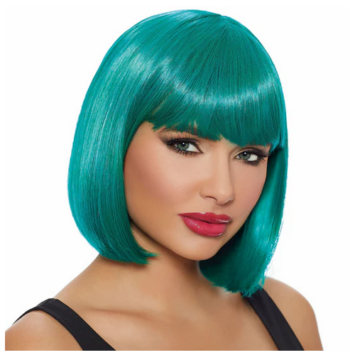 Women's Halloween Costume Accessory - Mid-Length Bob Wig - HalfMoonMusic