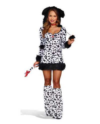 Women's Halloween Costume - Dalmation Darling - HalfMoonMusic