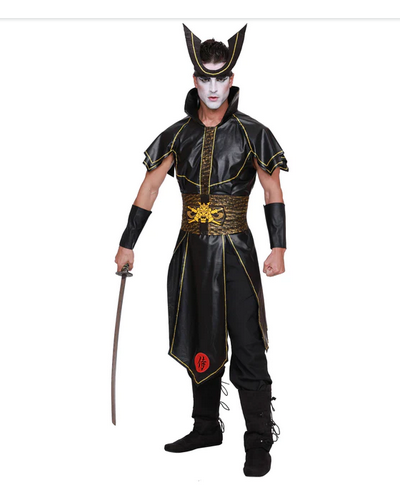 Men's Halloween Costume - Samurai - HalfMoonMusic