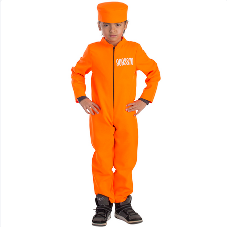 Boy's Halloween Costume - Prisoner - HalfMoonMusic