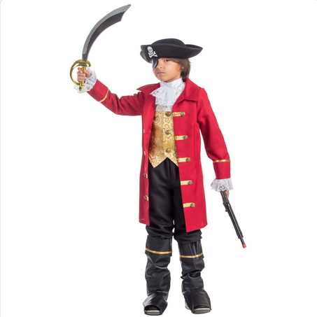 Boy's Halloween Costume - Elite Pirate - HalfMoonMusic