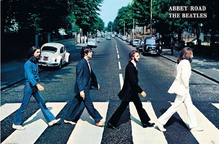 The Beatles Abbey Road Maxi Poster - HalfMoonMusic