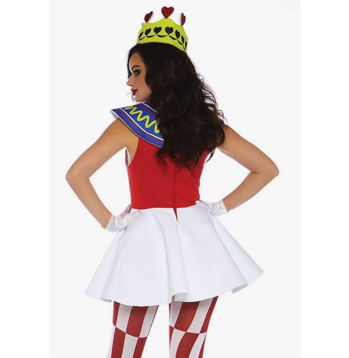 Women's Halloween Costume - Playing Card Queen - HalfMoonMusic