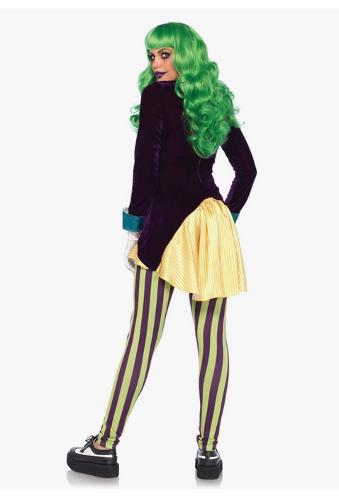 Women's Halloween Costume - Wicked Trickster - HalfMoonMusic