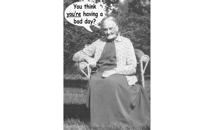 Bad Day Get Well Card Humorous Greeting Card - HalfMoonMusic