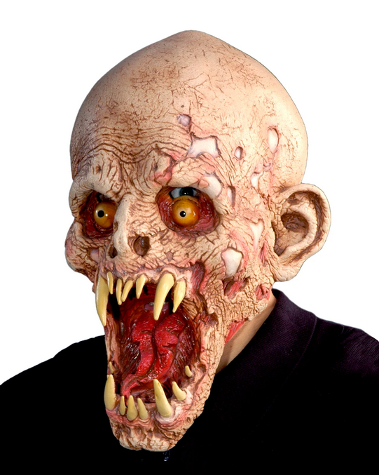 Halloween Mask - Schell Shocked Monster Costume - HalfMoonMusic