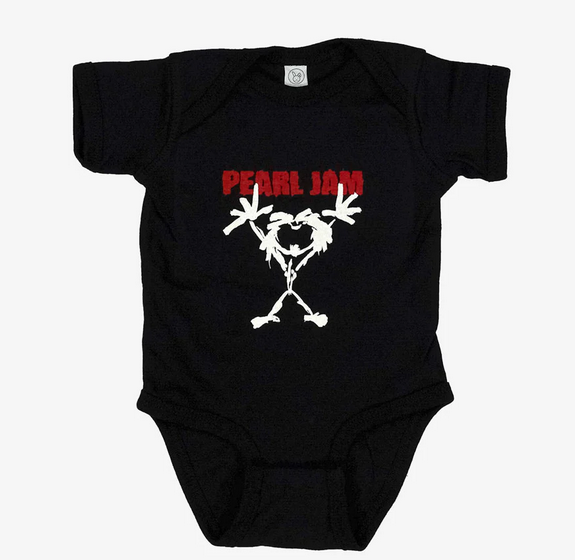 Youth Pearl Jam Stickman Onesie - HalfMoonMusic