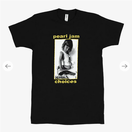 Men's Pearl Jam Choices T-Shirt - HalfMoonMusic