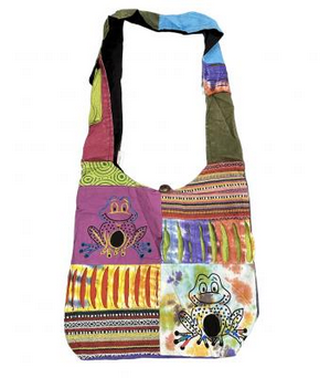 Cotton Ghary Razor Patch Frog Bag - HalfMoonMusic