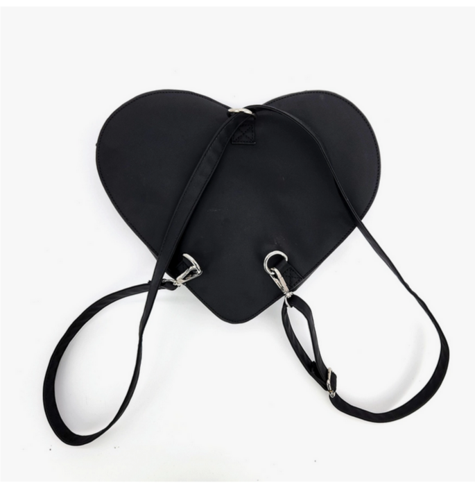 Glow in the Dark Heart Shape Frank & Bride Bag - HalfMoonMusic