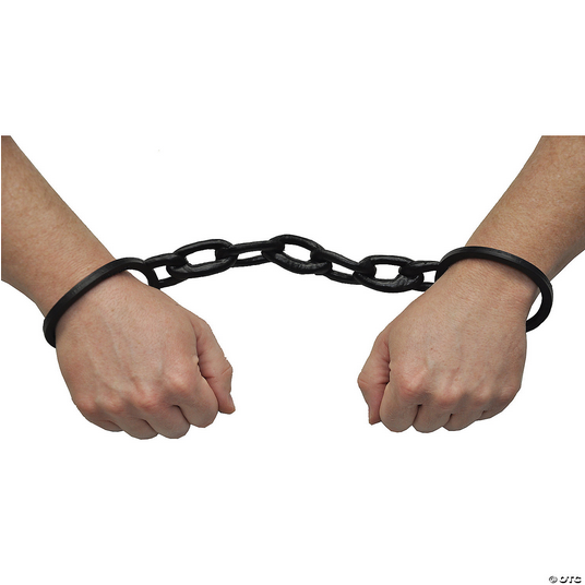 Rubber Shackles - Halloween Costume Accessory - HalfMoonMusic