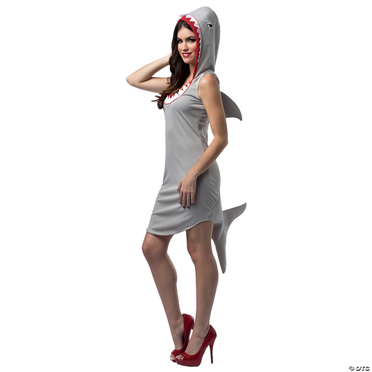 Women's Shark Halloween Costume - HalfMoonMusic