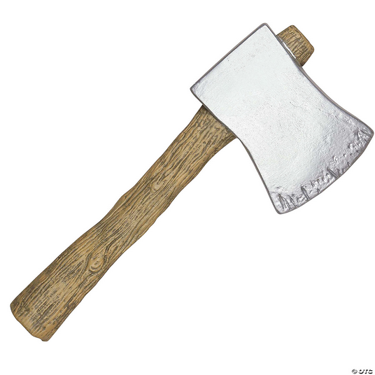 Woodcutter Hatchet Plastic Prop - Halloween Costume Accessory - HalfMoonMusic
