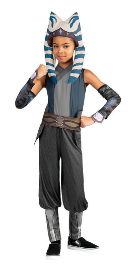 Girl's Star Wars Ahsoka Tano Halloween Costume - HalfMoonMusic