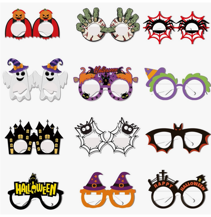 Halloween Party Glasses - 12 pcs - HalfMoonMusic