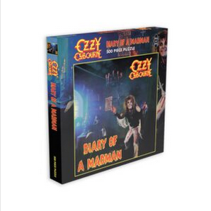 Ozzy Osbourne Diary of a Madman 500 Piece RockSaws Puzzle - HalfMoonMusic