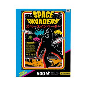 Space Invaders 500 Piece Puzzle - HalfMoonMusic
