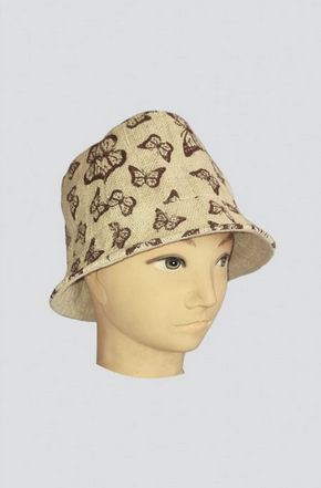 Butterfly Print Hat