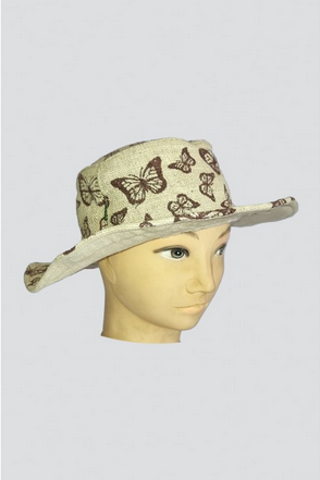 Butterfly Print Hat