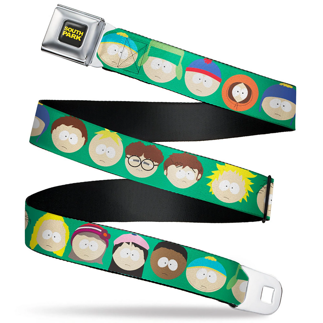 South Park Kids Cast Seatbelt Buckle Belt