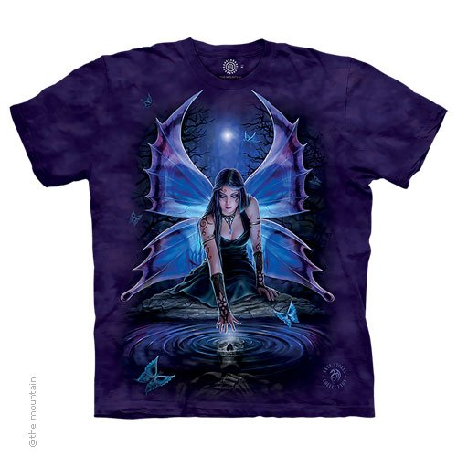 Men's Immortal Flight Gothic Fairy Light Tie-Dye T-Shirt