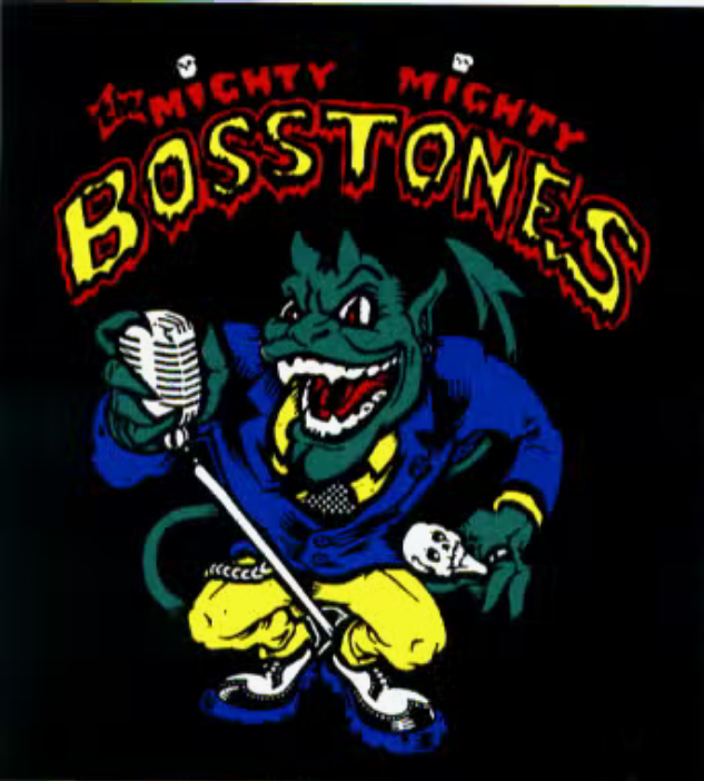 Mighty Mighty Bosstones Monster at Mic Sticker
