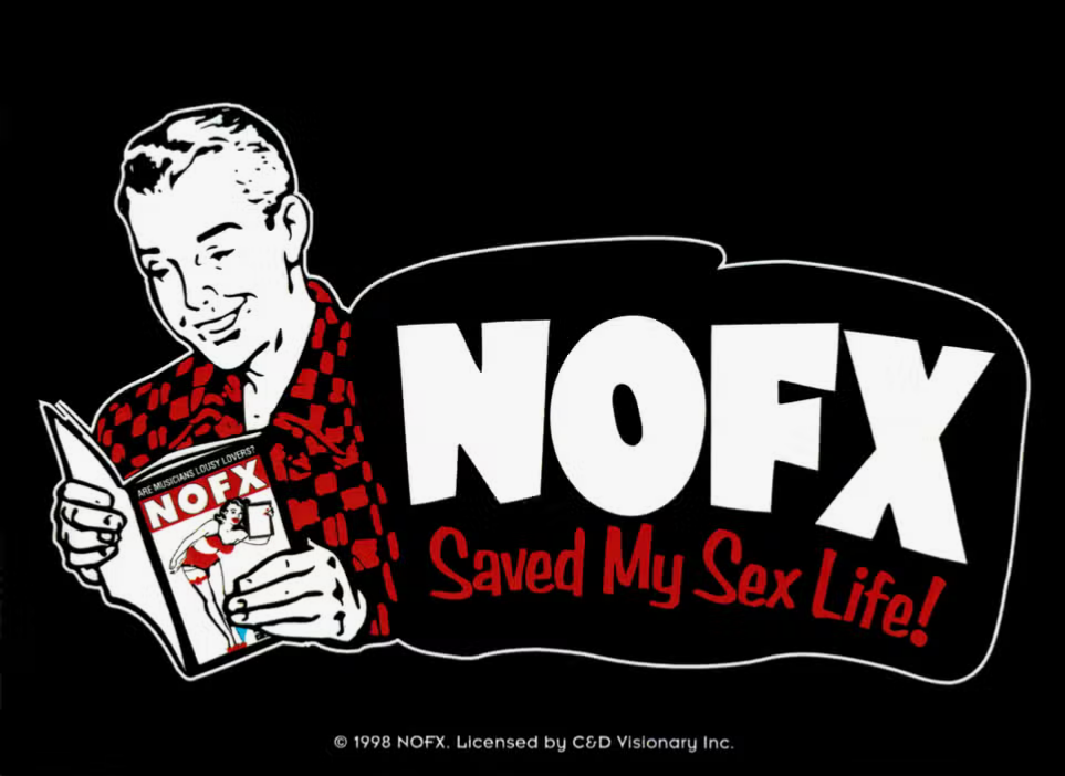 NOFX Saved My Sex Life Sticker