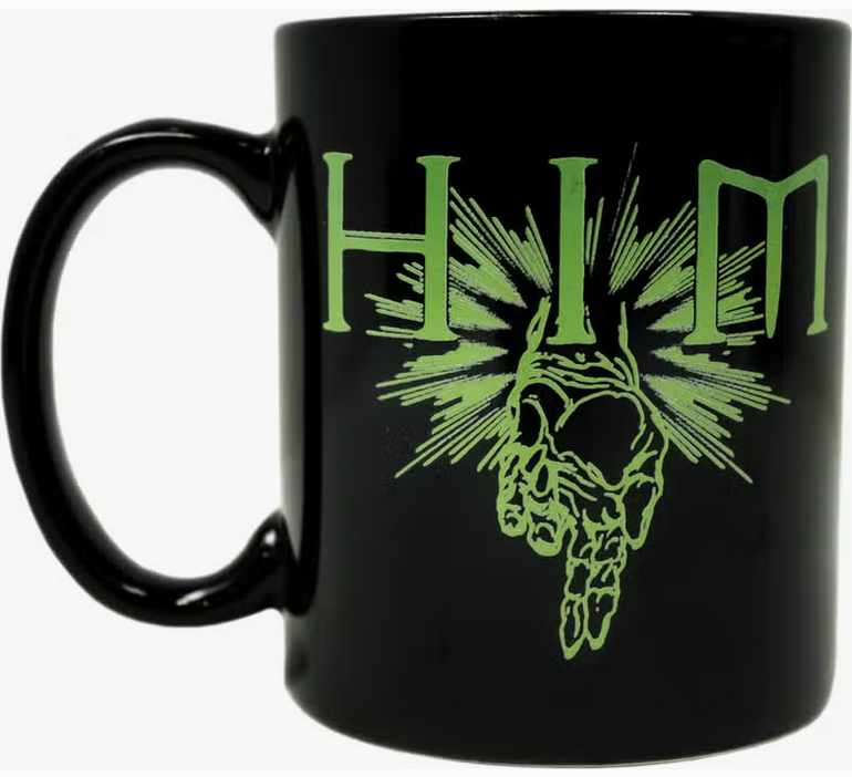 HIM Green Hand Mug