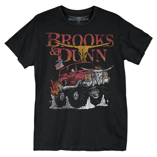 Men's Brooks and Dunn Metal Rodeo T-Shirt