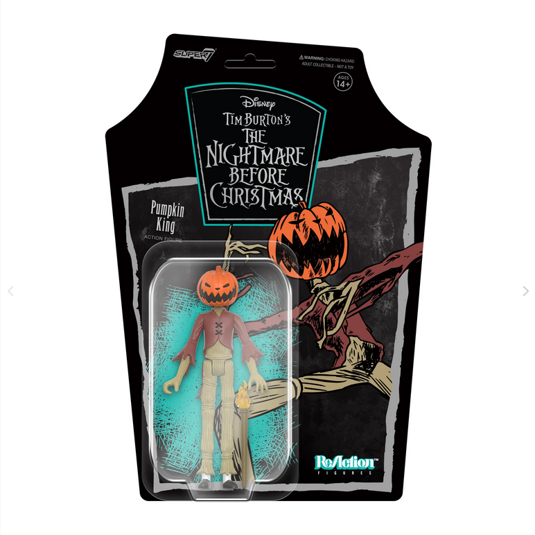 Nightmare Before Christmas Reaction Figure - Pumpkin King