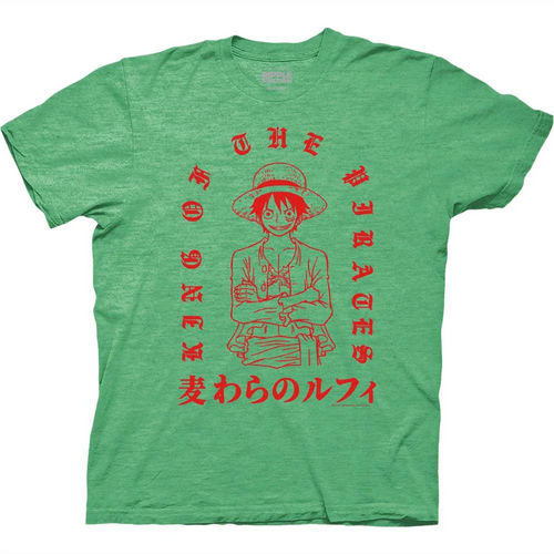 Men's One Piece King of the Pirates Monkey D. Luffy T-Shirt