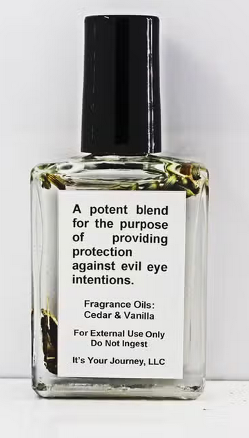 Evil Eye Oil Bottle