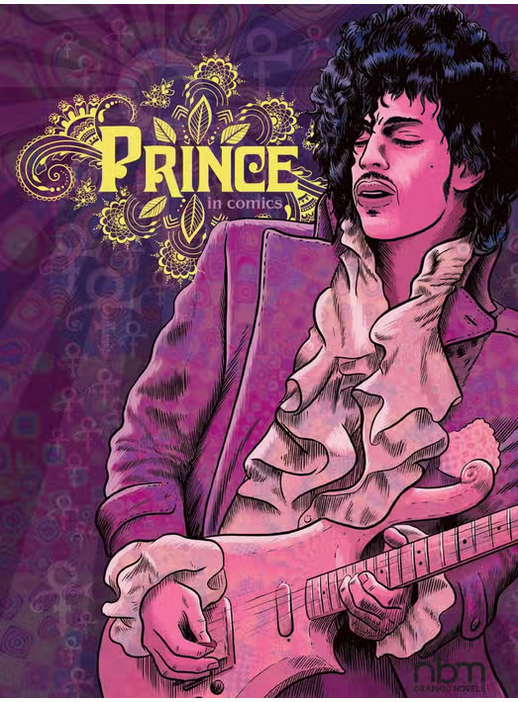 Prince in Comics Hardcover Book