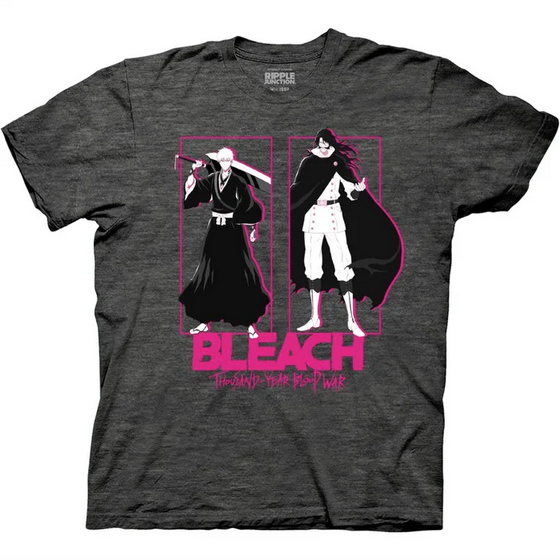 Men's BLEACH: Thousand-Year Blood War Pink Ichigo And Yhwach T-Shirt