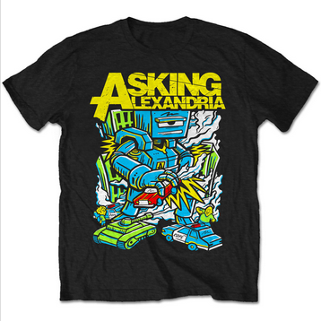 Men's Asking Alexandria Killer Robot T-Shirt