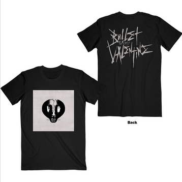 Discontinued Men's Bullet For My Valentine Album Cropped & Large Logo