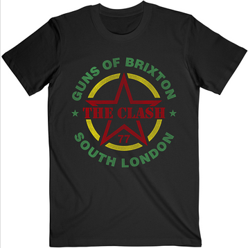 Men's The Clash Guns of Brixton T-Shirt